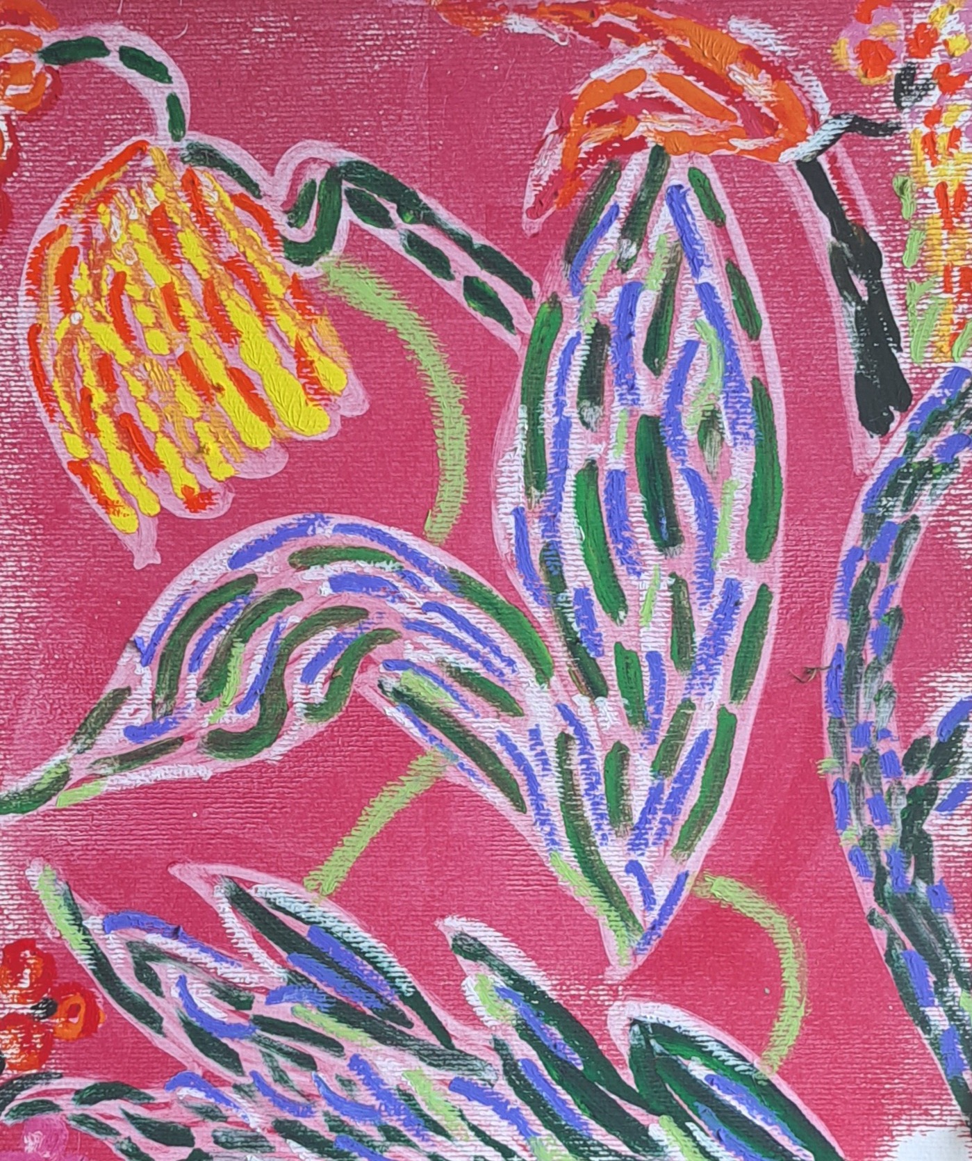  FLEUR - Mixed media 